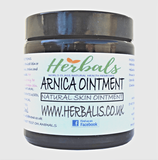 Handmade Arnica Balm Muscle Rub | Natural Pain Relief for Bruises & Sore Muscles - Herbalshire Handmade Herbal Products