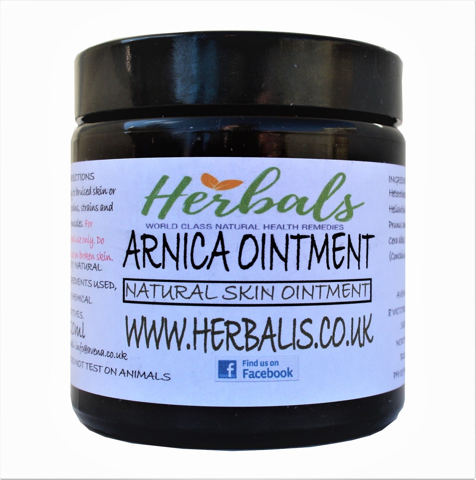 Handmade Arnica Balm Salve Natural Relief for Bruises, Aches & Muscles UK Made - Herbalshire Handmade Herbal Products