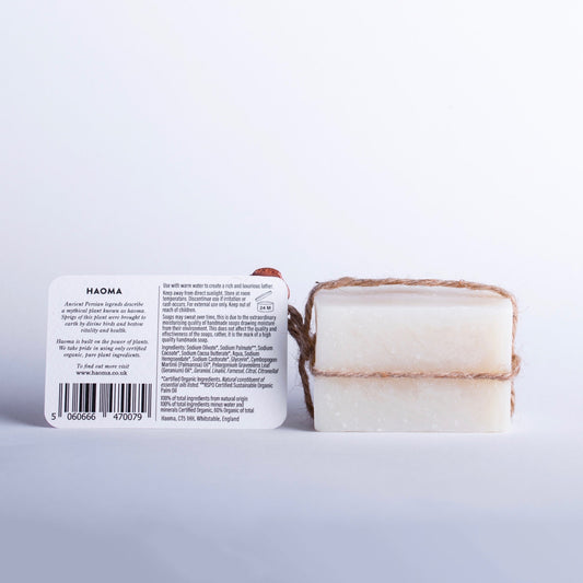 Handmade Geranium & Palmarosa Soap - Herbalshire Handmade Herbal Products