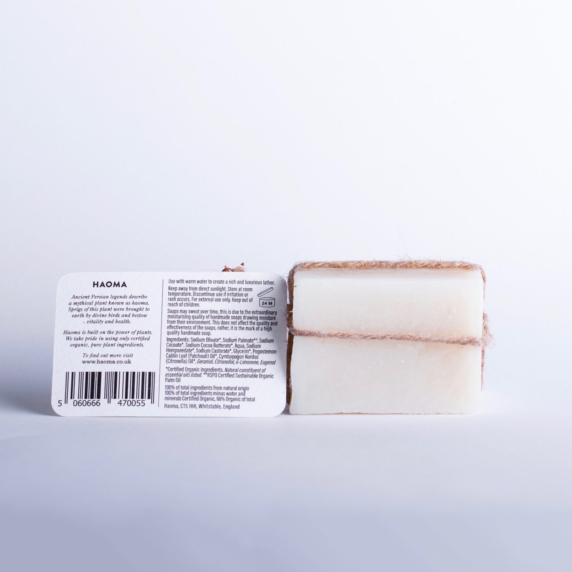 Handmade Patchouli & Citronella Soap - Herbalshire Handmade Herbal Products