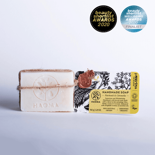 Handmade Patchouli & Citronella Soap - Herbalshire Handmade Herbal Products