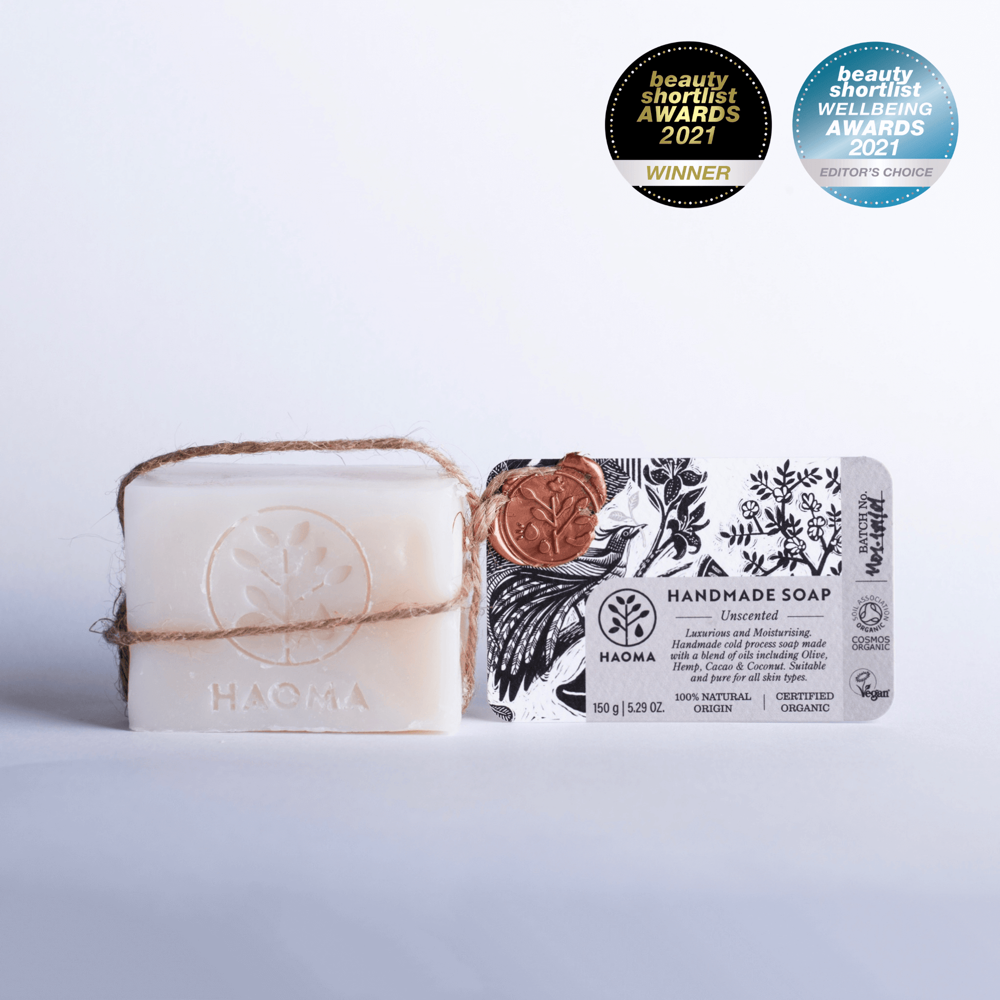 Handmade Unscented Soap - Herbalshire Handmade Herbal Products