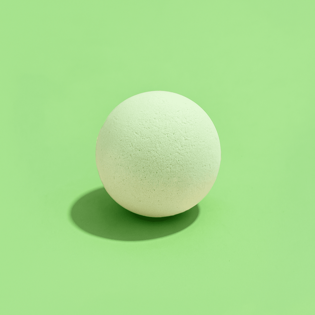 Happy Holidays Christmas Bath Bomb – Peppermint Scent - Herbalshire Handmade Herbal Products