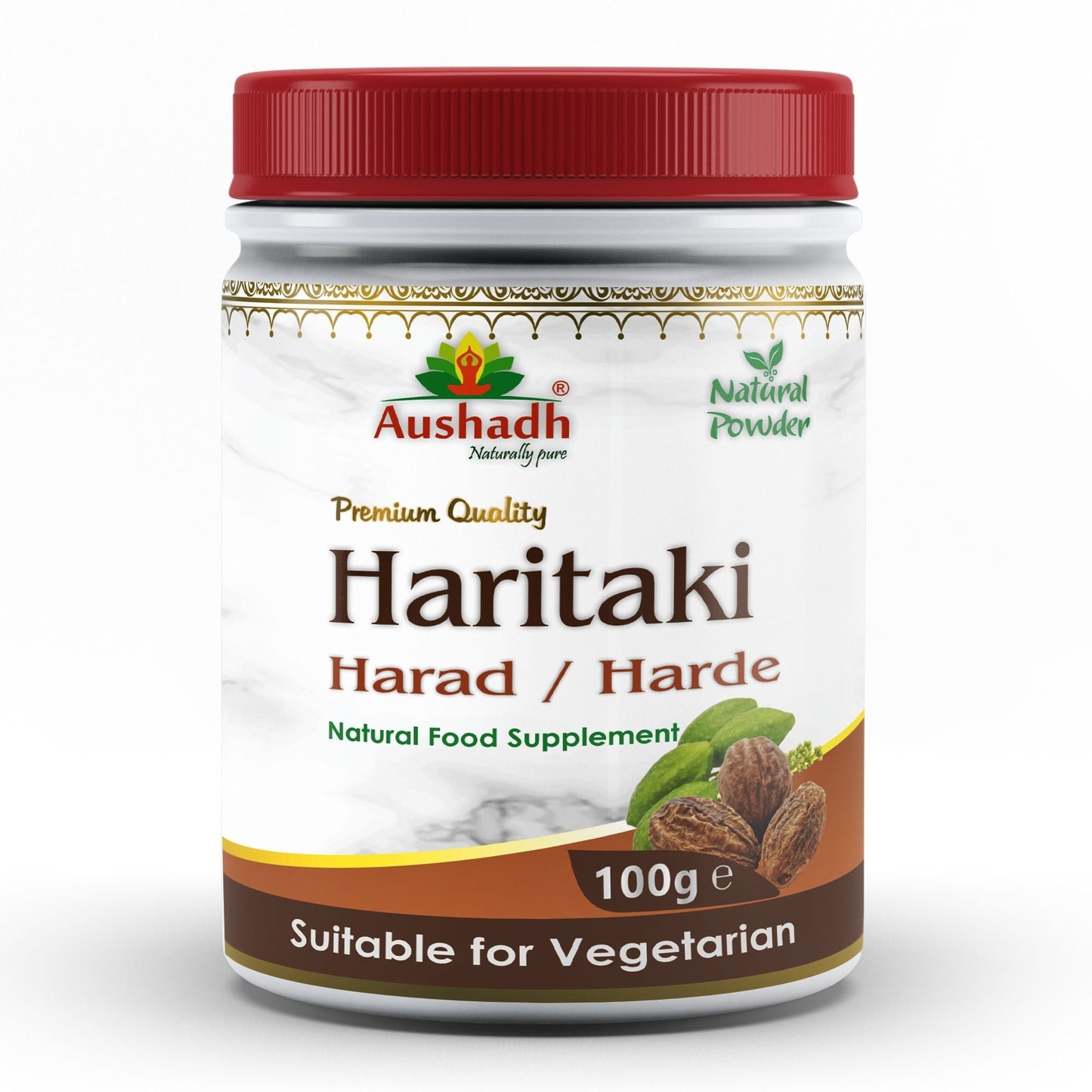 Harad (Haritaki) Powder - Herbalshire Handmade Herbal Products
