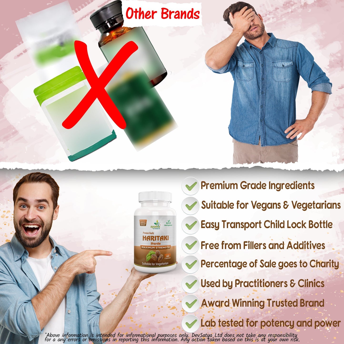 Harde (Haritaki) Capsule - Herbalshire Handmade Herbal Products