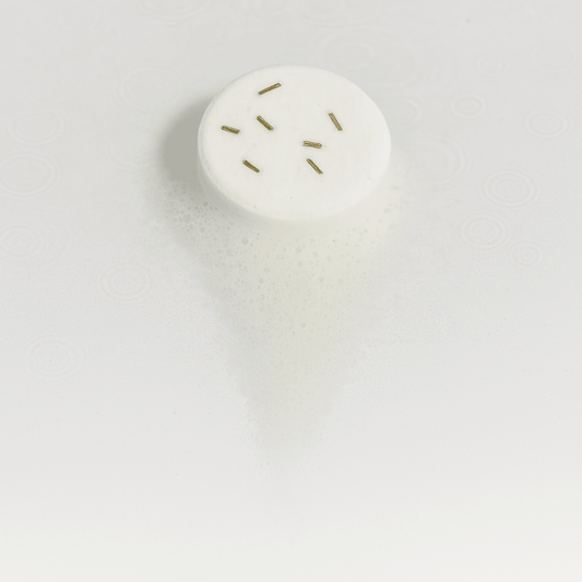 Harmony Aromatherapy Shower Steamer Sample - Grapefruit, Bergamot, Rosemary, Lemon Tea Tree and Rosemary Seeds - Herbalshire Handmade Herbal Products