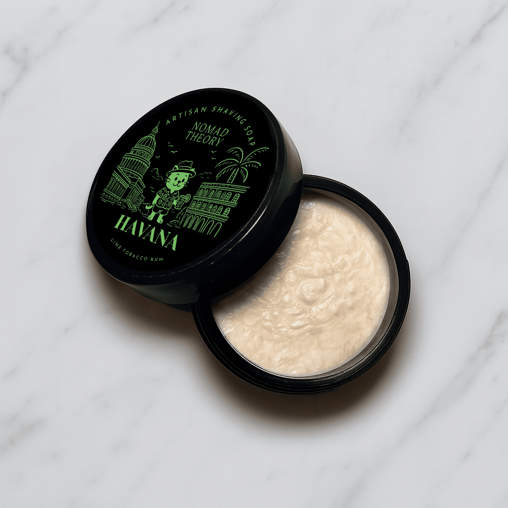 Havana Shaving Soap - Herbalshire Handmade Herbal Products