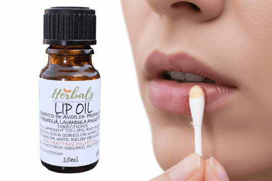 Herbal Lip Oil: The Best Cold Sore Treatment Alternative - Herbalshire Handmade Herbal Products