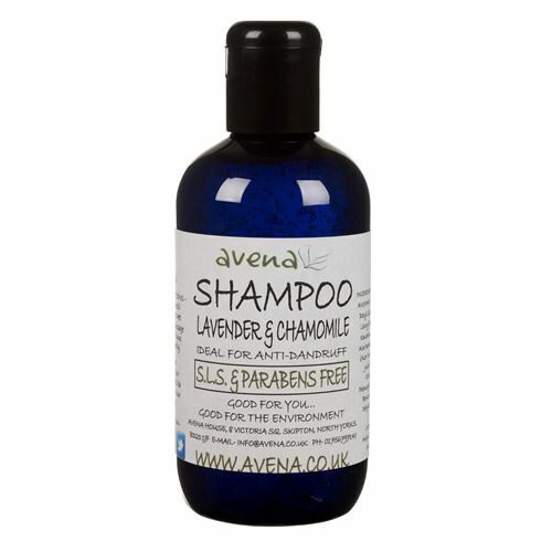 Herbal Shampoo Lavender & Chamomile 250ml 500ml - Chemical Free Vegan Pure - Herbalshire Handmade Herbal Products