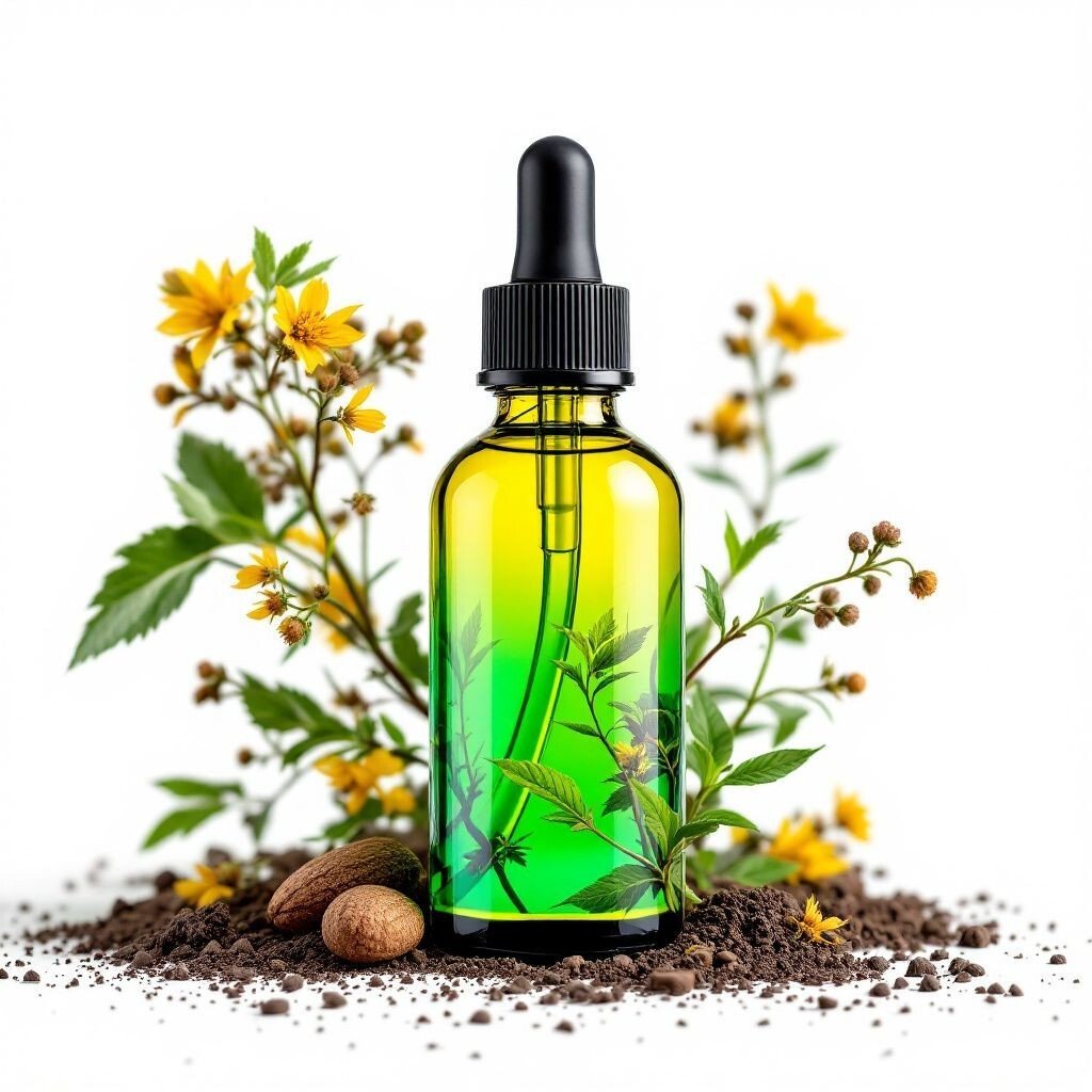 Herbal Shampoo Lemon Geranium Tea Tree 250ml 500ml Vegan Natural Chemical Free - Herbalshire Handmade Herbal Products