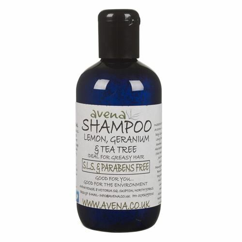 Herbal Shampoo Lemon Geranium Tea Tree 250ml 500ml Vegan Natural Chemical Free - Herbalshire Handmade Herbal Products