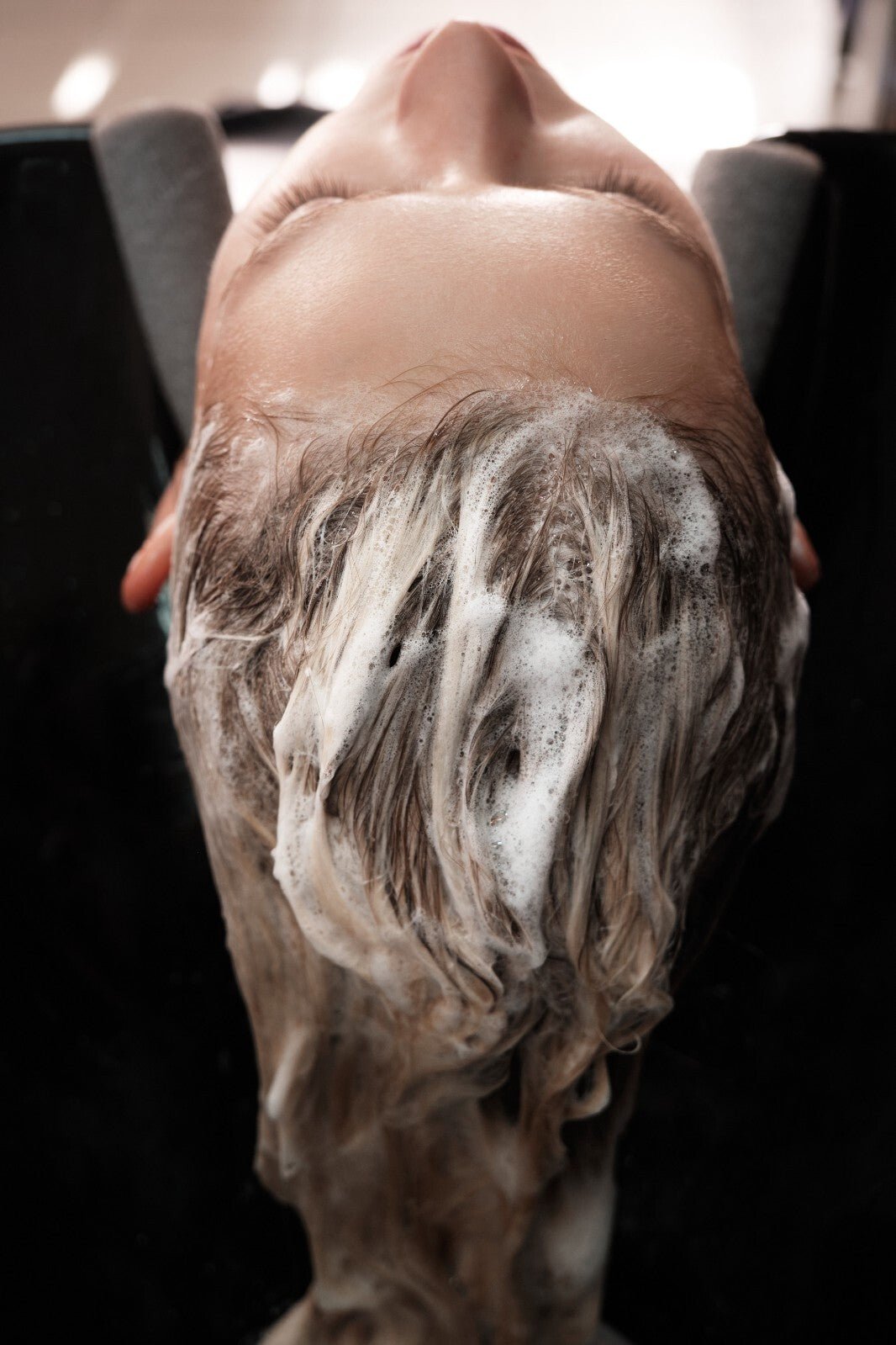 Herbal Shampoo Lemon Geranium Tea Tree 250ml 500ml Vegan Natural Chemical Free - Herbalshire Handmade Herbal Products