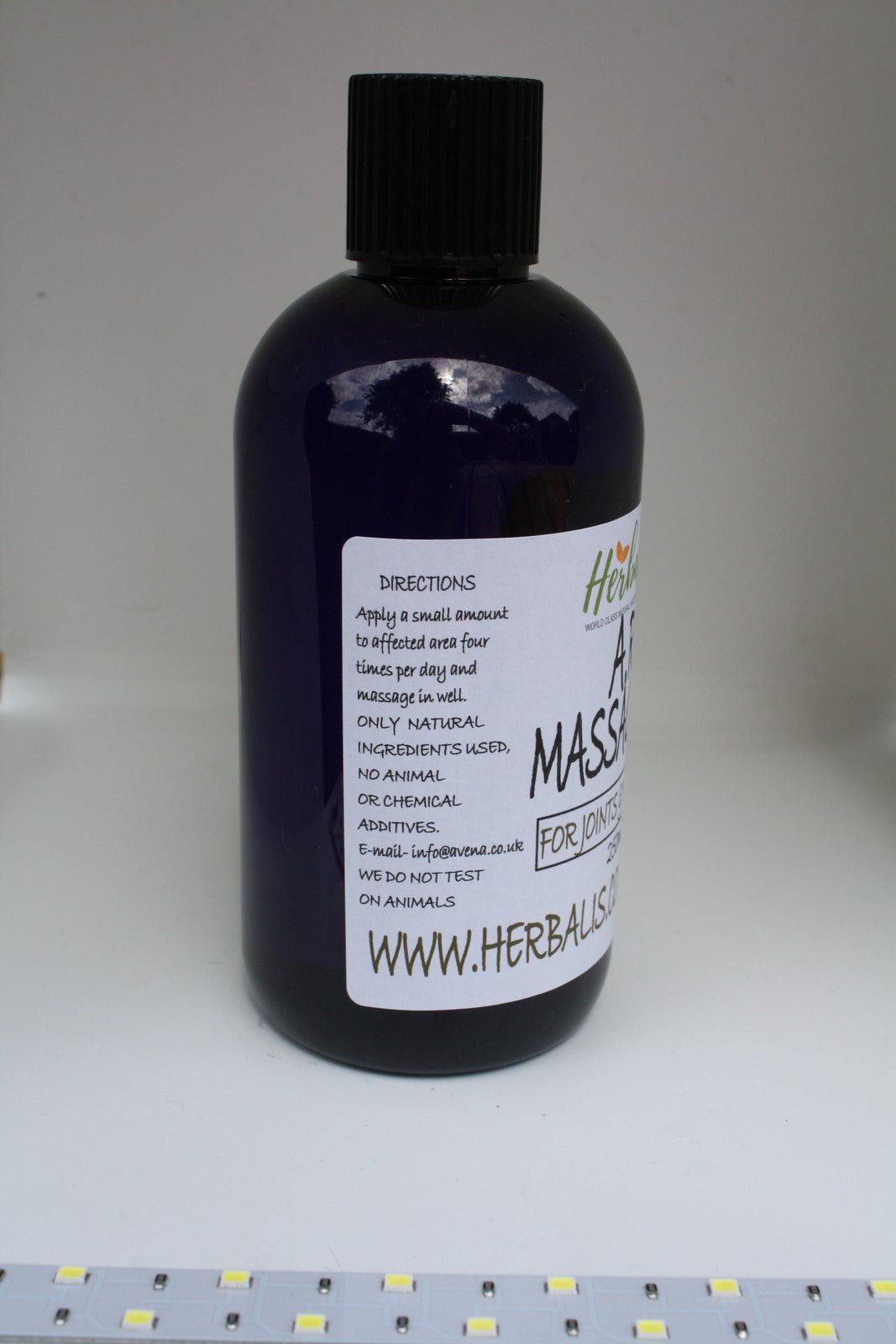 Herbalshire Handmade Arthritis Massage Oil - 100ml - Natural Pain Relief for Rh - Herbalshire Handmade Herbal Products
