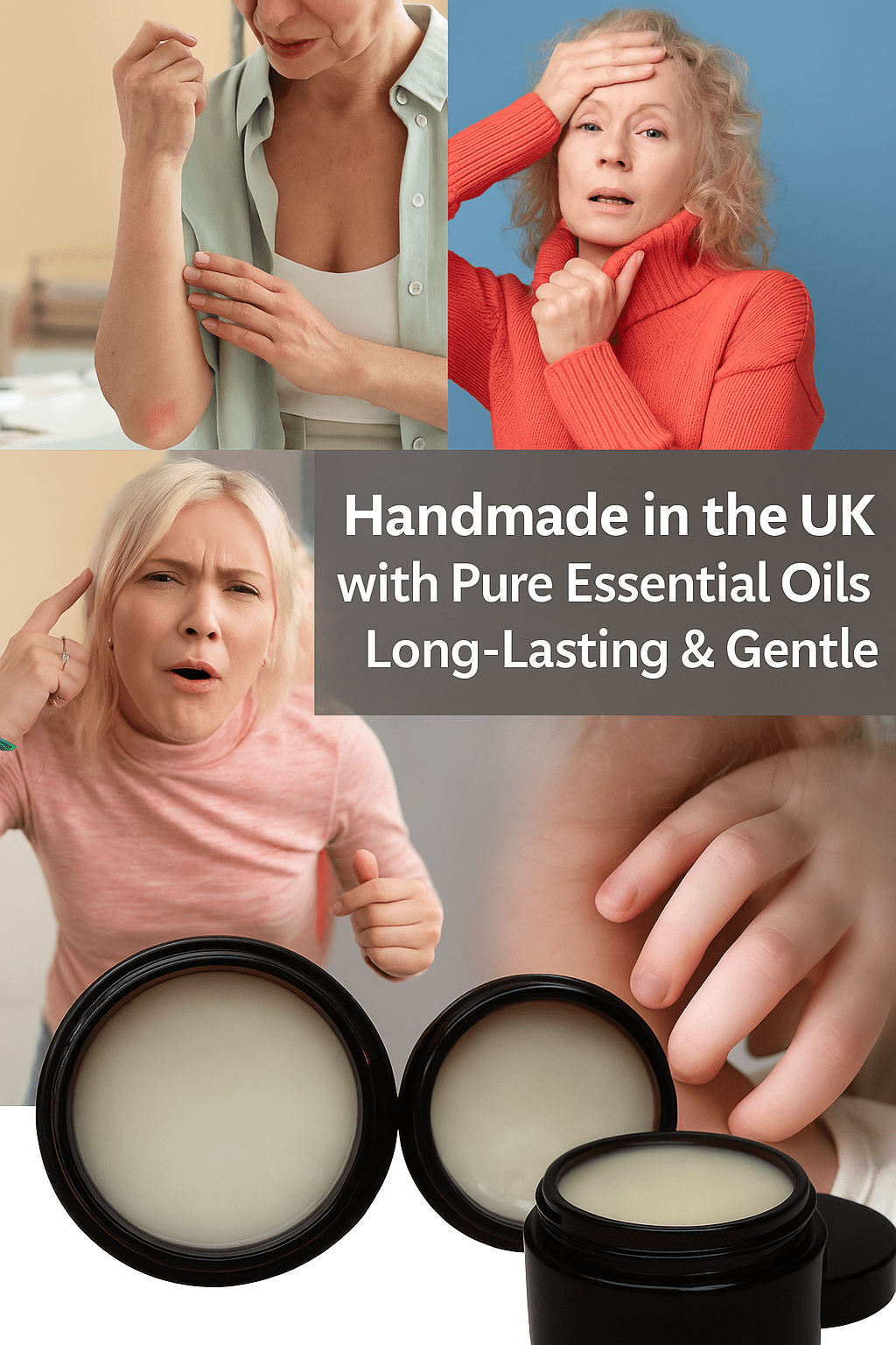 Herbalshire Handmade Itch Relief Salve Natural Soothing Balm for Irritated Skin - Herbalshire Handmade Herbal Products