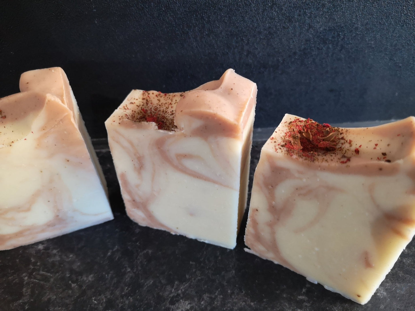 Hibiscus Pink Grapefruit Vegan Soap - Herbalshire Handmade Herbal Products