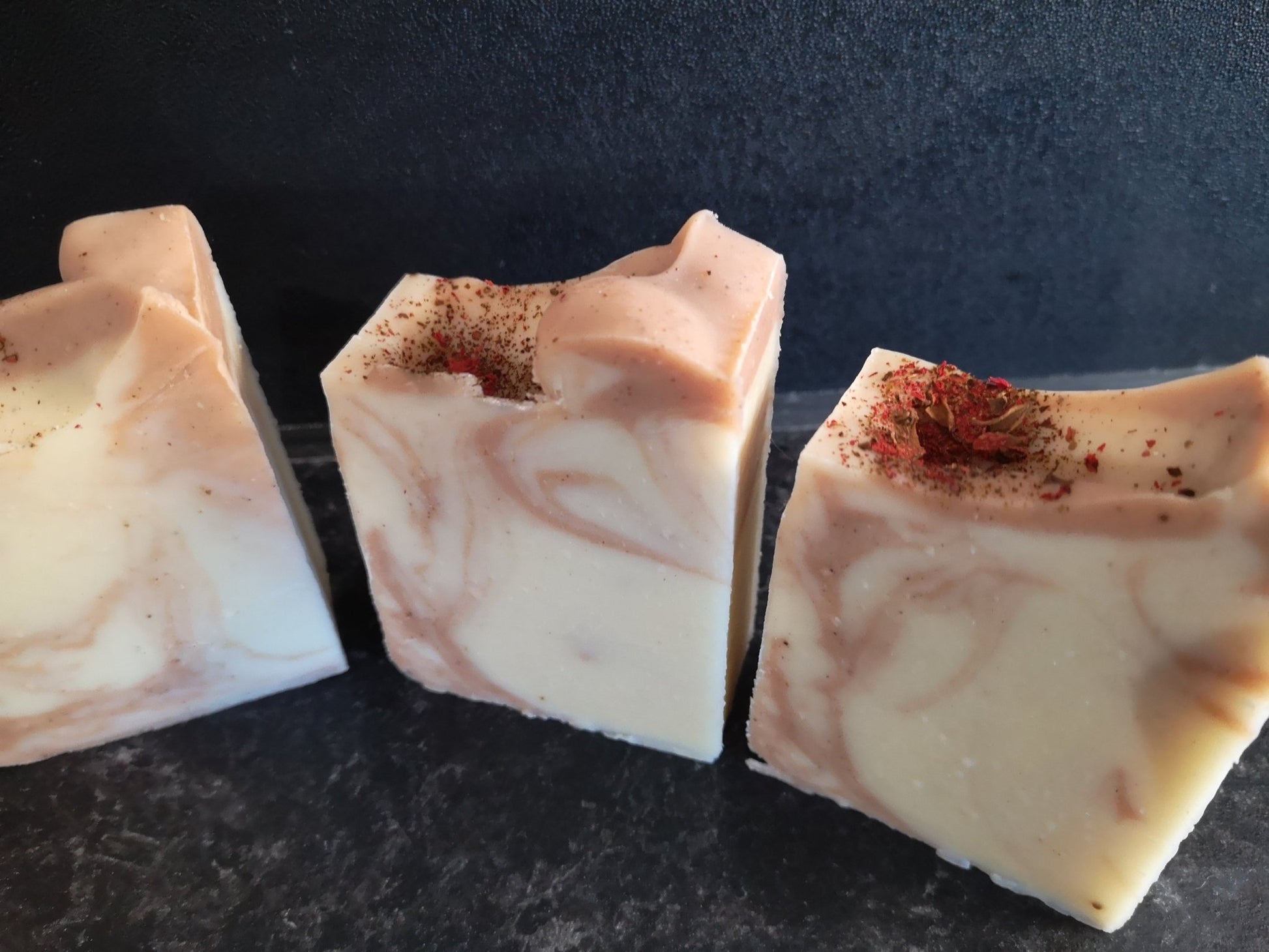 Hibiscus Pink Grapefruit Vegan Soap - Herbalshire Handmade Herbal Products