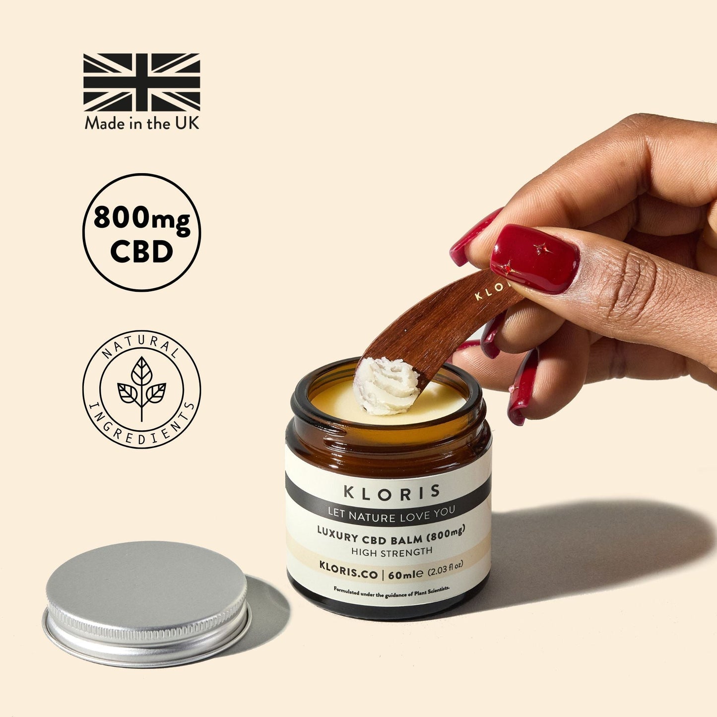 High Strength CBD Balm - Herbalshire Handmade Herbal Products