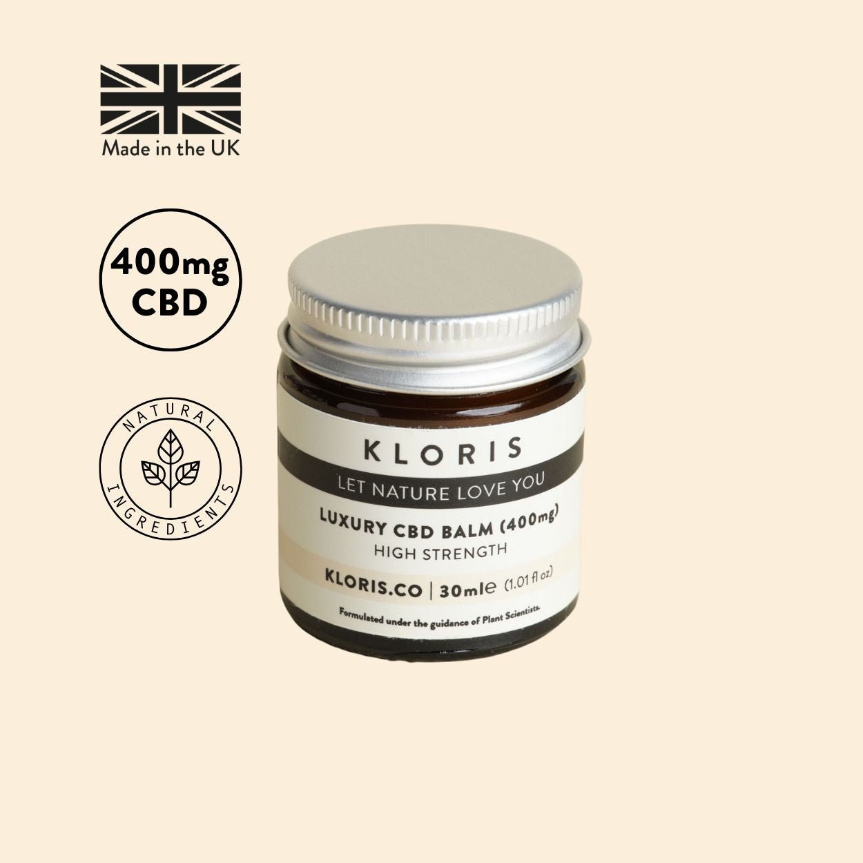 High Strength CBD Balm - Herbalshire Handmade Herbal Products