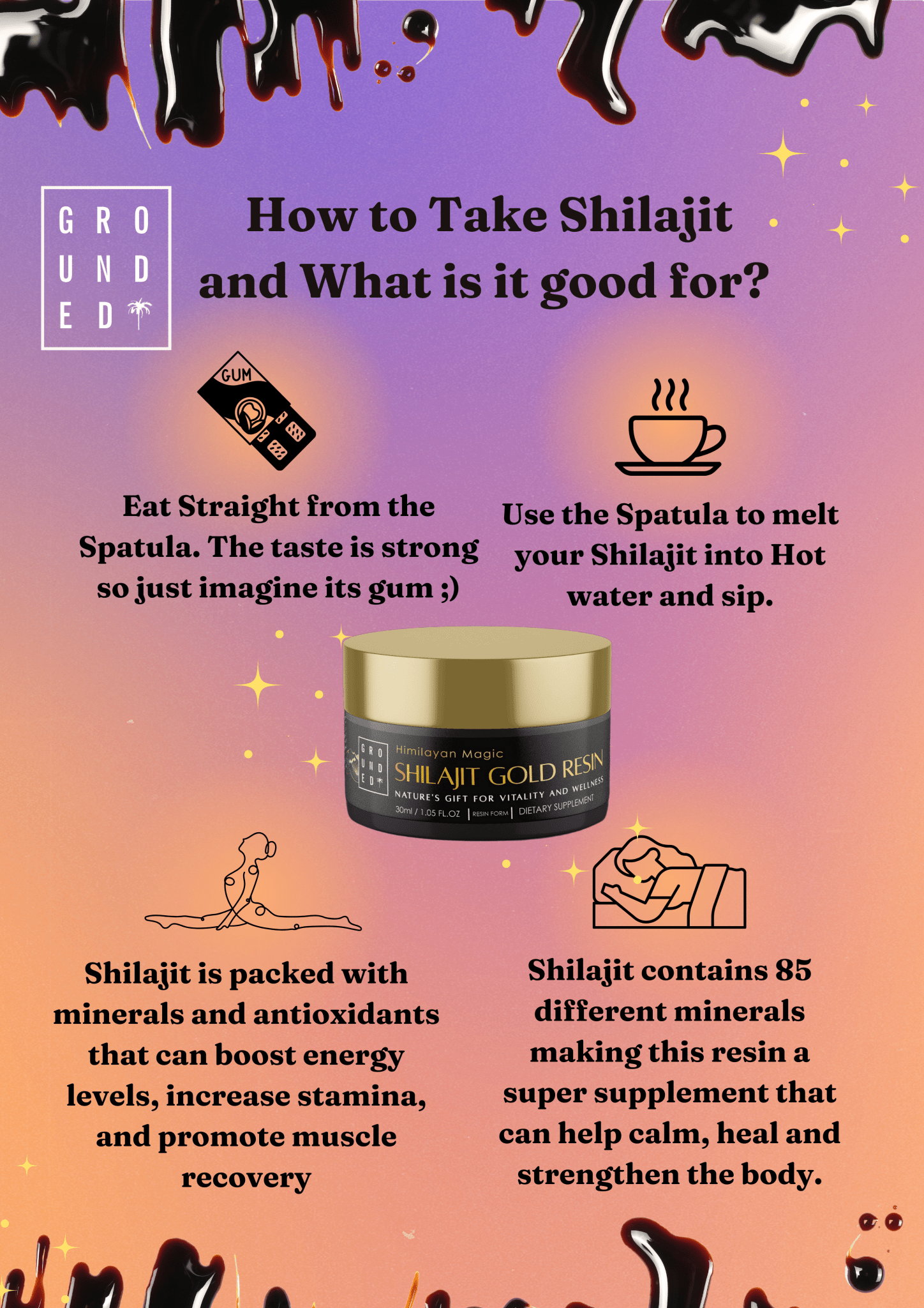 Himilayan Magic Shilajit - Natures Best for Vitality and Wellness - Herbalshire Handmade Herbal Products