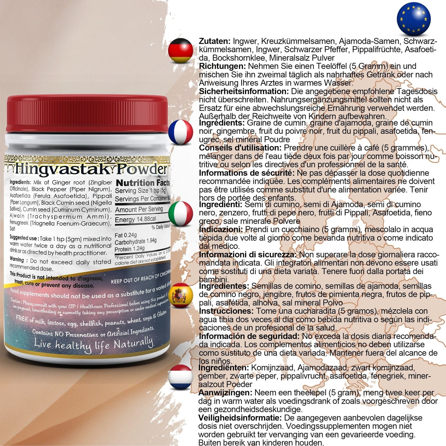 Hingvastak Powder - Herbalshire Handmade Herbal Products