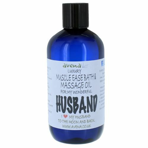 Husband’s Gift Massage & Bath Oil 250ml - Herbalshire Handmade Herbal Products