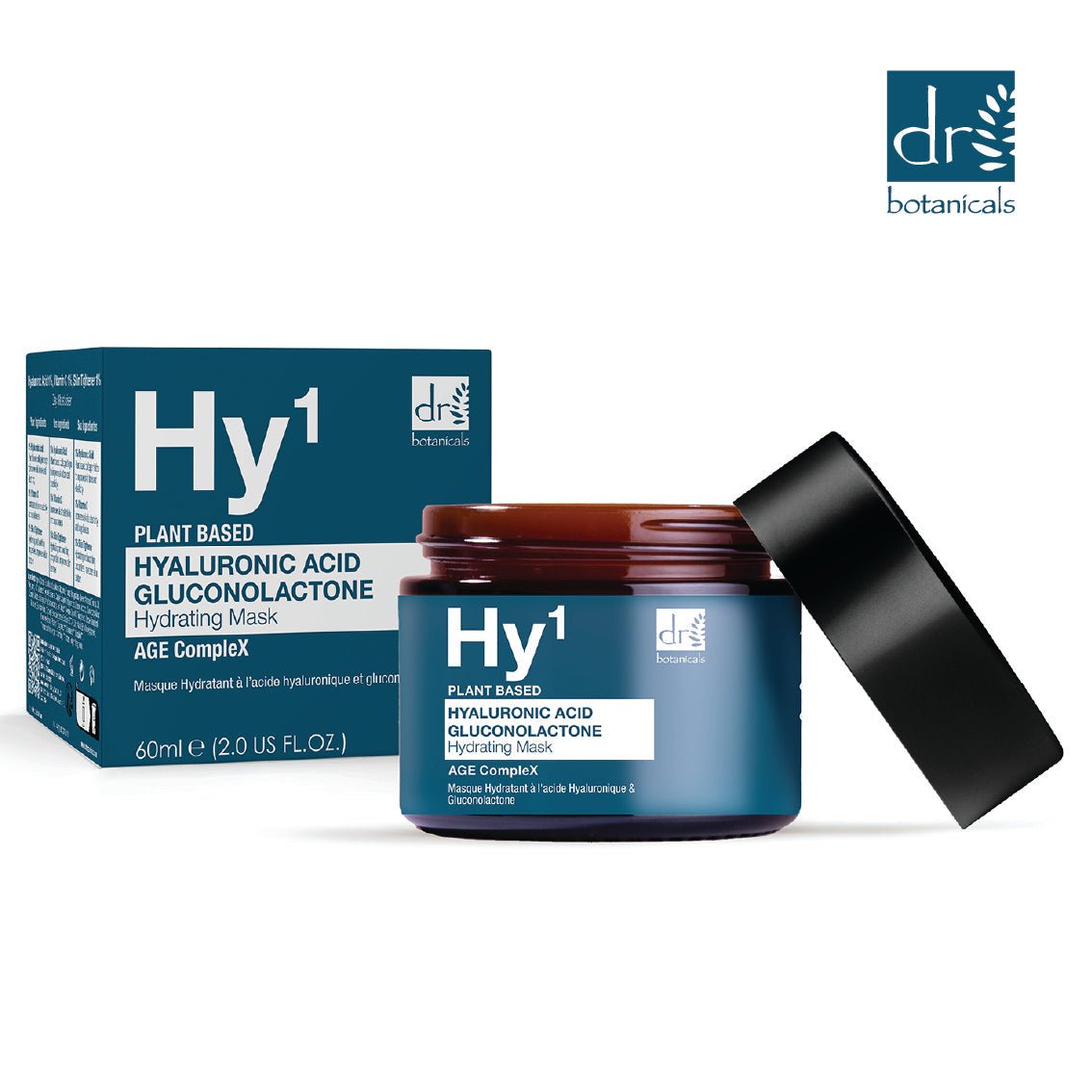 Hyaluronic Acid 1% & Gluconolactone Mask 60ml - Herbalshire Handmade Herbal Products