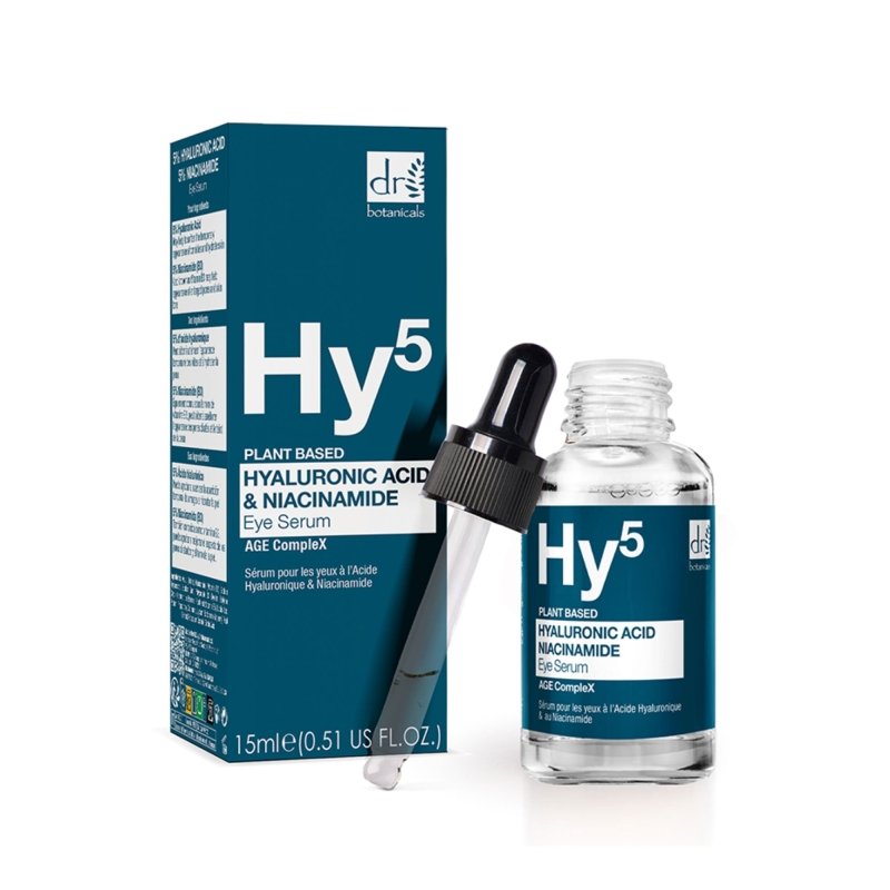 Hyaluronic Acid 5% & Niacinamide 5% Eye Serum 15ml - Herbalshire Handmade Herbal Products