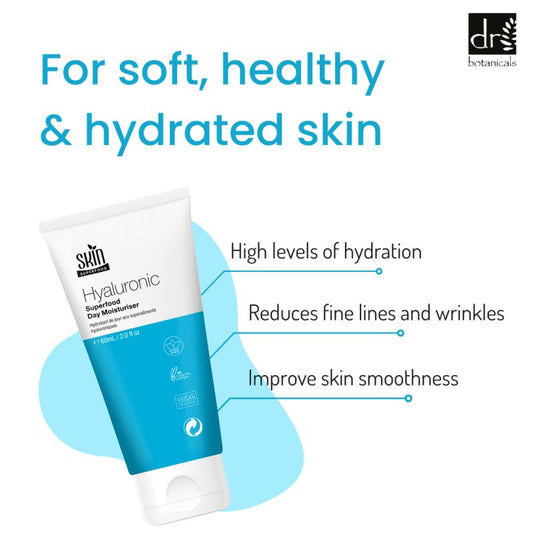 Hyaluronic Superfood Day Moisturiser 60ml - Herbalshire Handmade Herbal Products