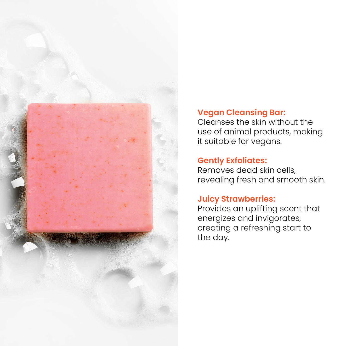 Hydrating Rose Facial Cleansing Bar 100g - Herbalshire Handmade Herbal Products