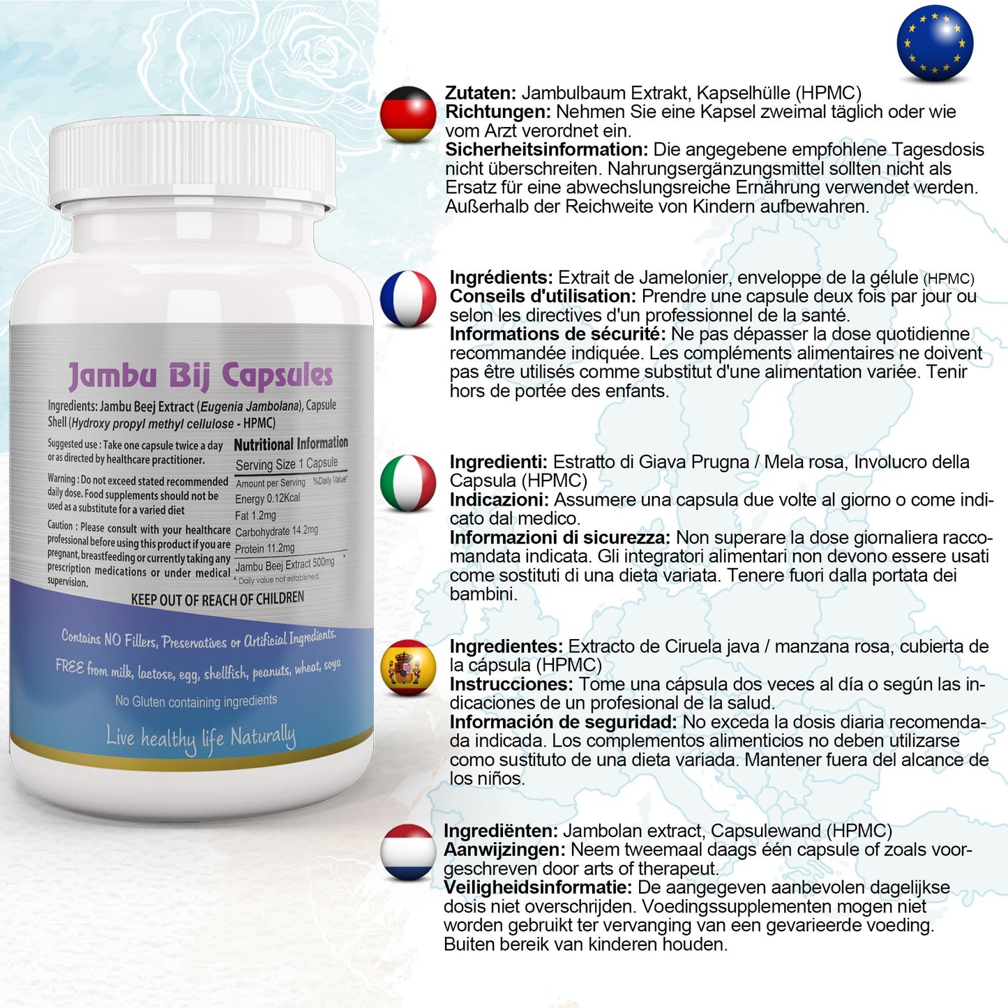 Jambu Bij Capsule - Herbalshire Handmade Herbal Products