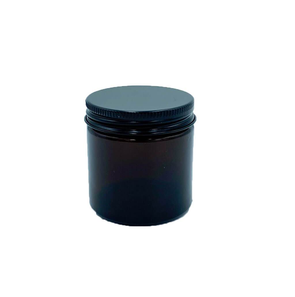 Jar, Amber Glass (60 ml) - Herbalshire Handmade Herbal Products