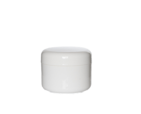 Jar, White Plastic (100 ml) - Herbalshire Handmade Herbal Products