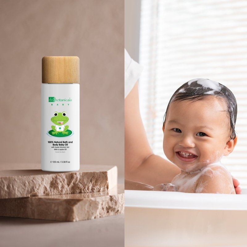 Jojoba Seed Oil Relaxing Baby Body Oil 125ml - Herbalshire Handmade Herbal Products
