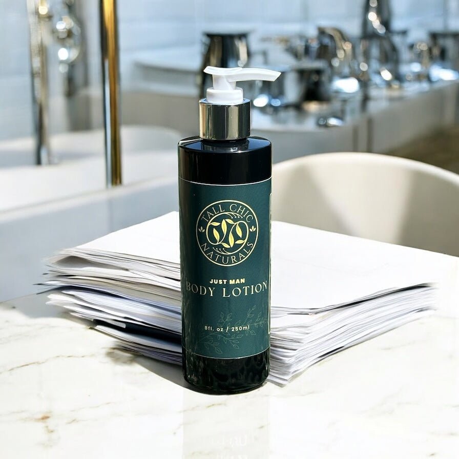 Just Man Manly Elegance Body Lotion - Herbalshire Handmade Herbal Products