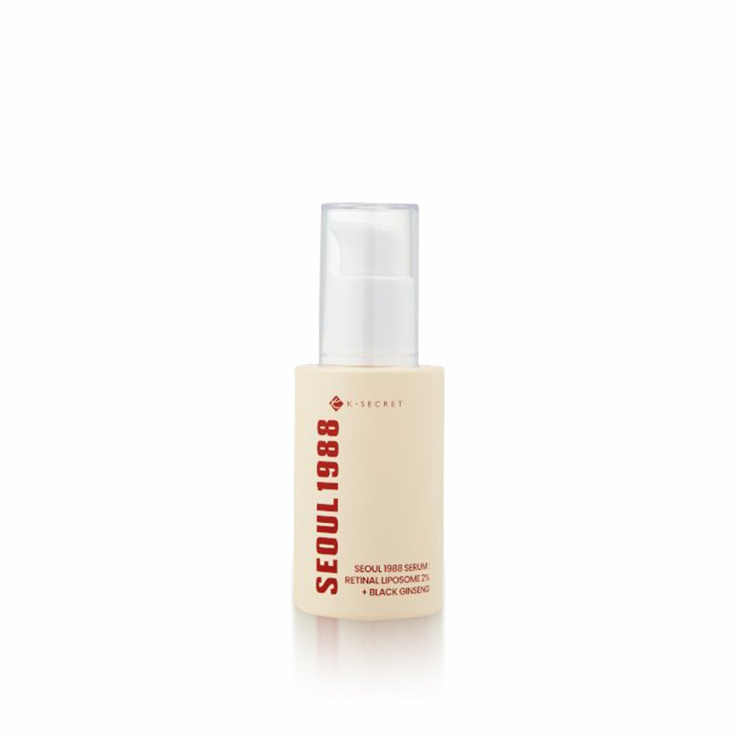 K - SECRET Seoul 1988 Serum: Retinal Liposome 2% + Black Ginseng 30ml - Herbalshire Handmade Herbal Products