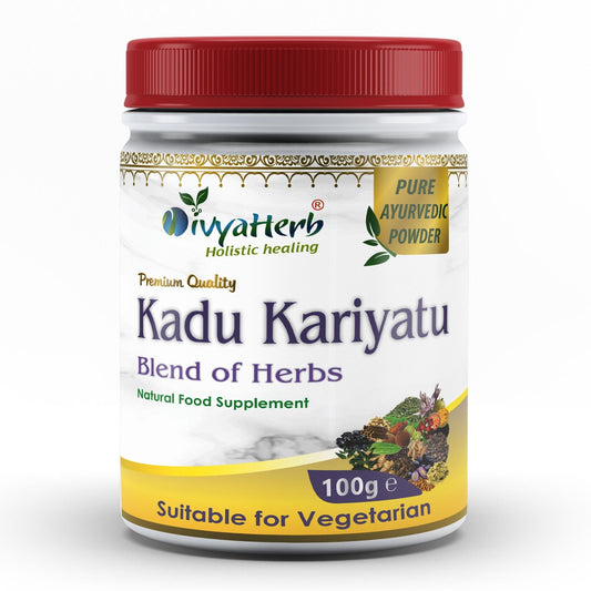 Kadu Kariyatu Powder - Herbalshire Handmade Herbal Products