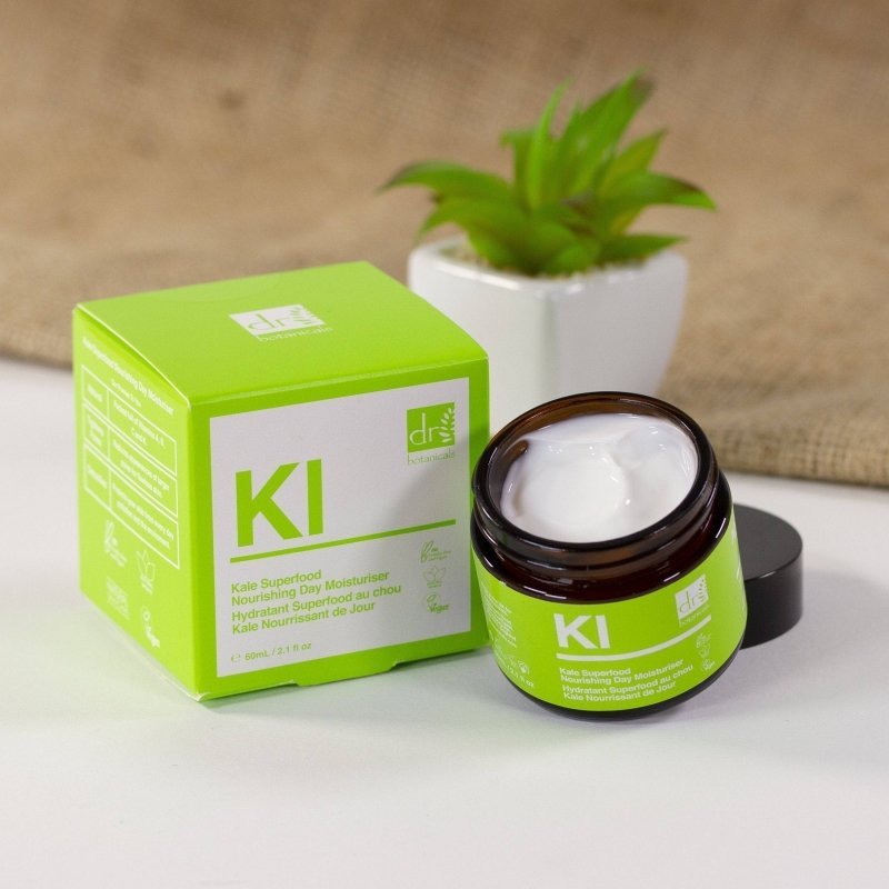 Kale Superfood Nourishing Day Moisturiser 60ml - Herbalshire Handmade Herbal Products
