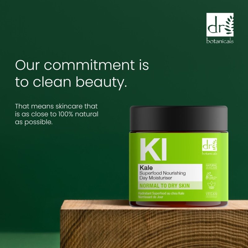 Kale Superfood Nourishing Day Moisturiser 60ml - Herbalshire Handmade Herbal Products