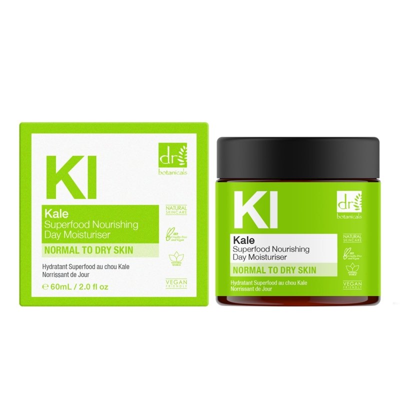 Kale Superfood Nourishing Day Moisturiser 60ml - Herbalshire Handmade Herbal Products