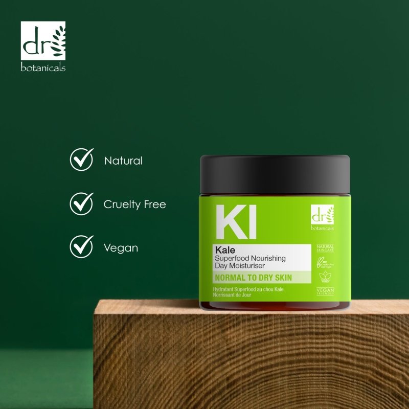 Kale Superfood Nourishing Day Moisturiser 60ml - Herbalshire Handmade Herbal Products
