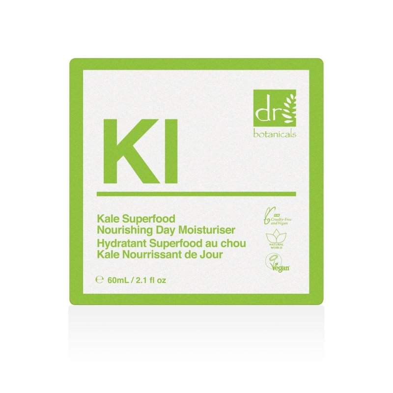 Kale Superfood Nourishing Day Moisturiser 60ml - Herbalshire Handmade Herbal Products