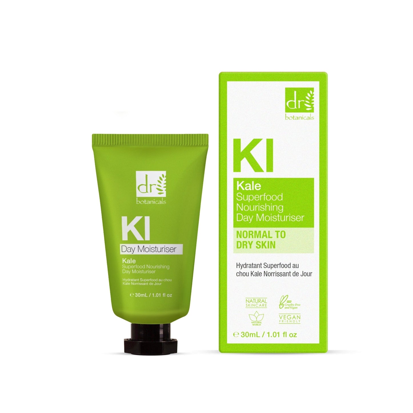 Kale Superfood Nourishing Day Moisturiser Duo - Herbalshire Handmade Herbal Products