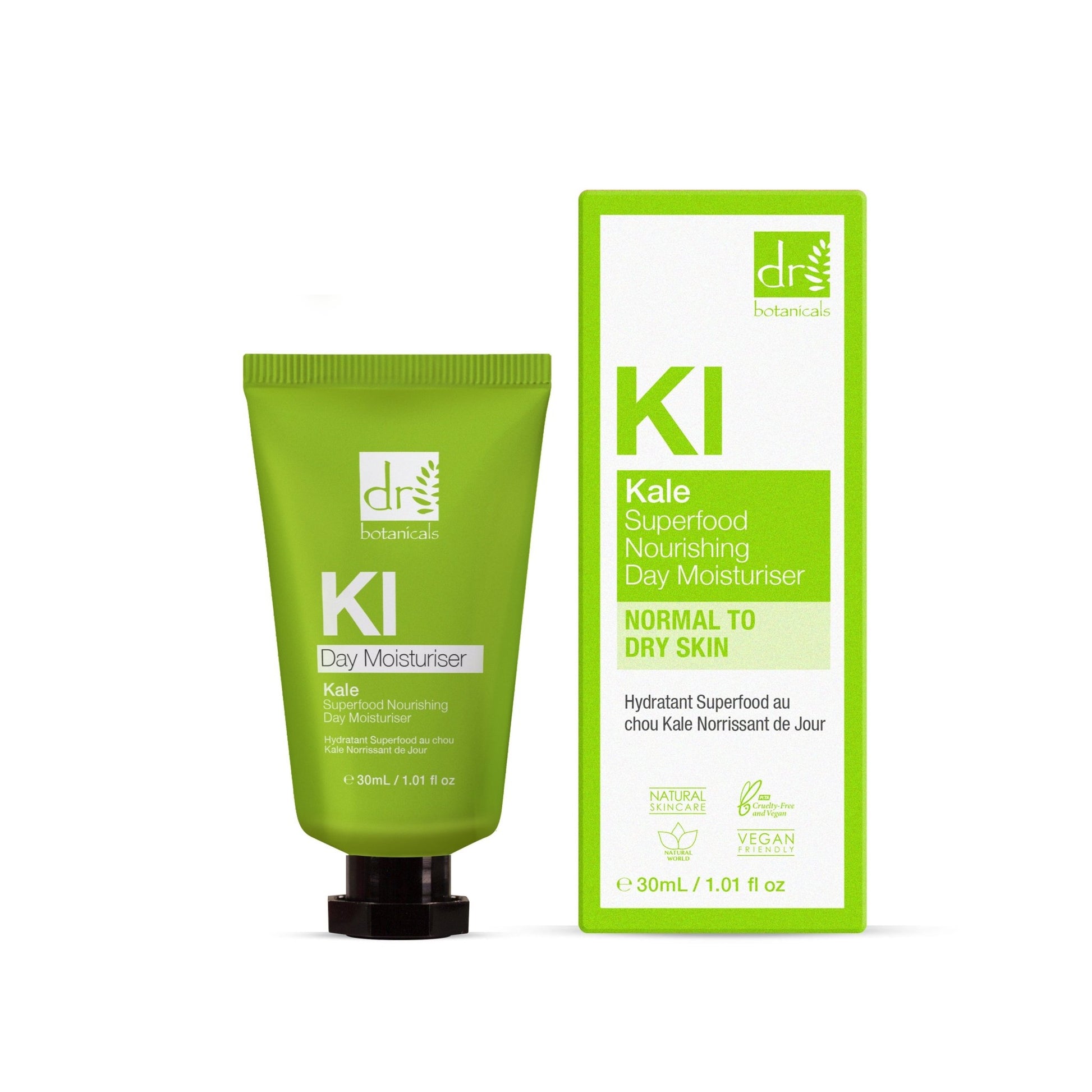 Kale Superfood Nourishing Day Moisturiser Duo - Herbalshire Handmade Herbal Products