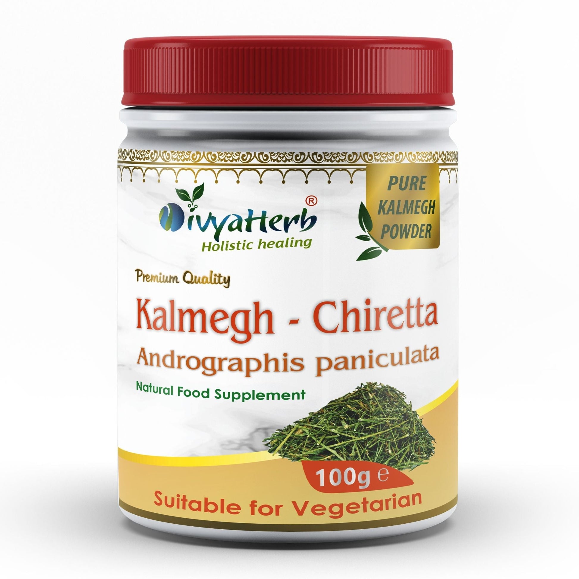 Kalmegh Powder - Herbalshire Handmade Herbal Products