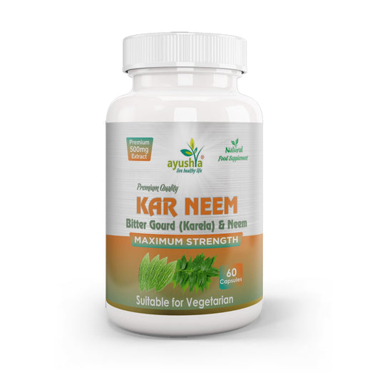 KarNeem (Karela Neem) Capsule - Herbalshire Handmade Herbal Products