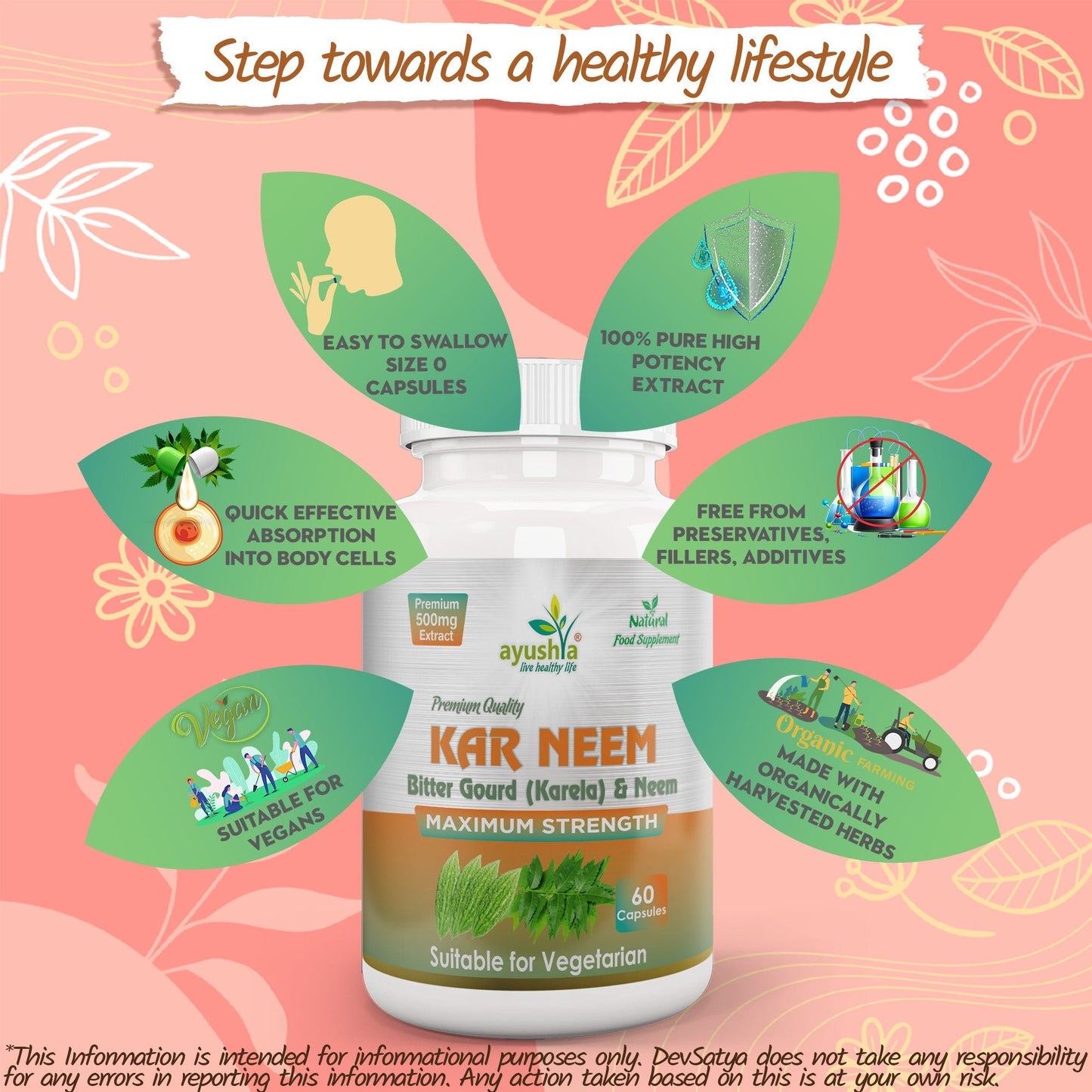 KarNeem (Karela Neem) Capsule - Herbalshire Handmade Herbal Products