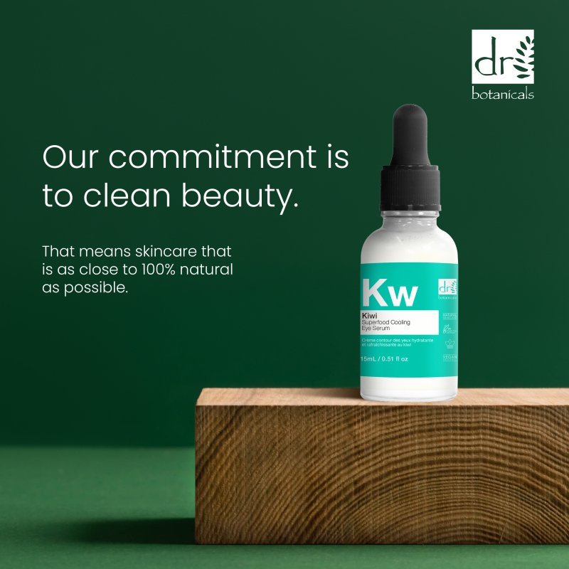 Kiwi Superfood Cooling Eye Serum 15ml - Herbalshire Handmade Herbal Products