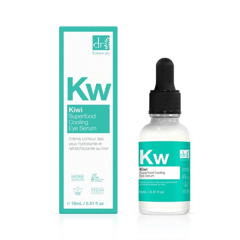 Kiwi Superfood Cooling Eye Serum 15ml - Herbalshire Handmade Herbal Products