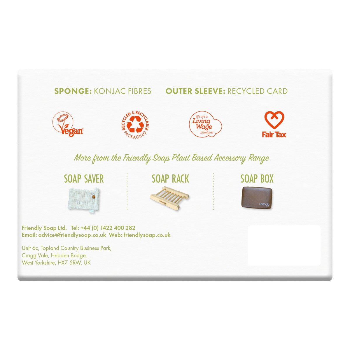 Konjac Sponge - Herbalshire Handmade Herbal Products
