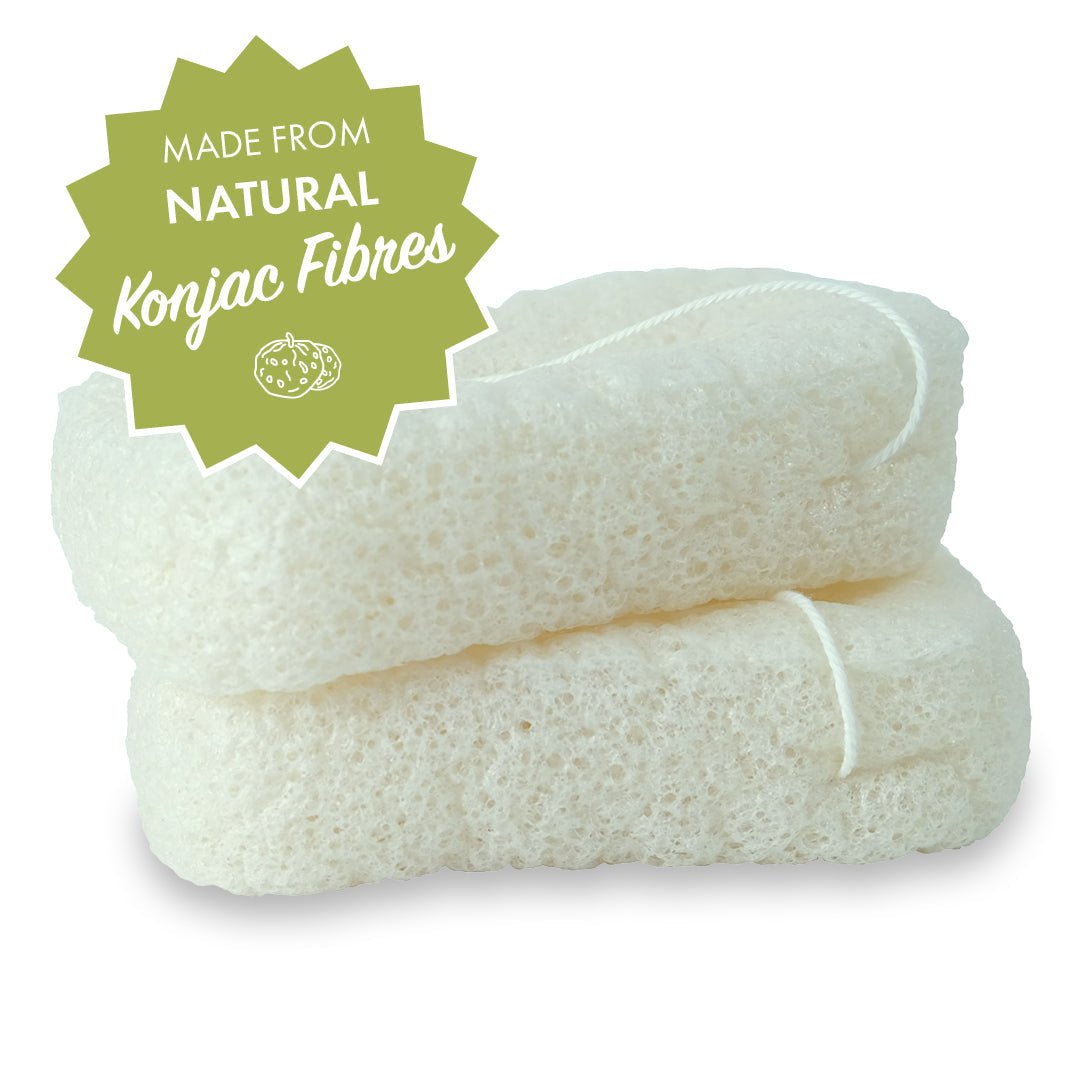 Konjac Sponge - Herbalshire Handmade Herbal Products